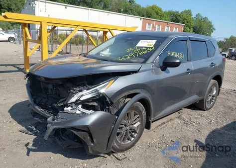 2021 Nissan Rogue S Intelligent Awd из США, поврежденный, VIN 5N1AT3AB8MC748976